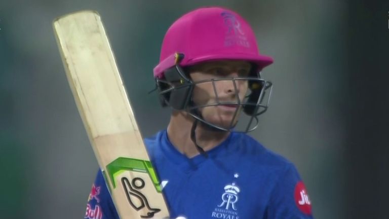 Jos Buttler's half-century lifted Rajasthan up to fifth in the IPL table