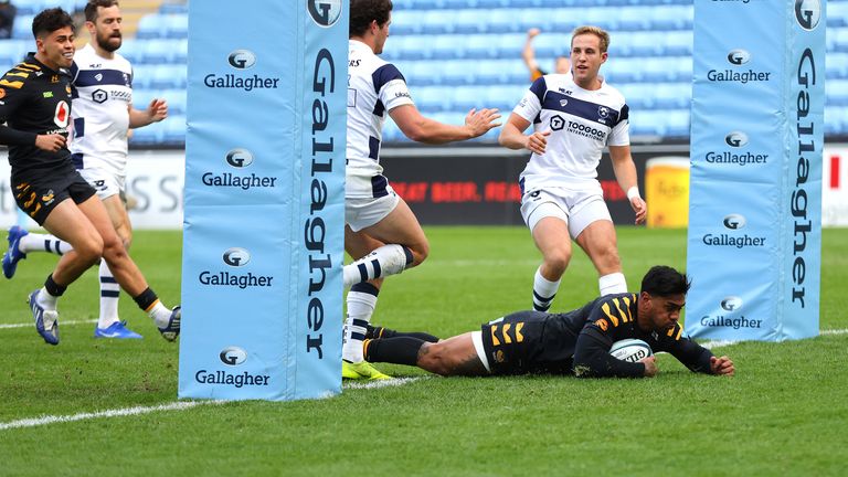 Malakai Fekitoa scores for Wasps