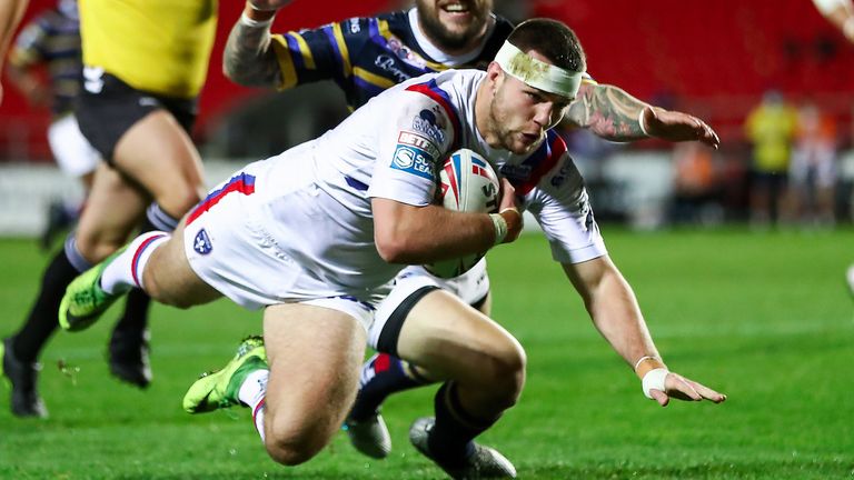 Max Jowitt scored a hat-trick as Wakefield beat Challenge Cup winners Leeds 