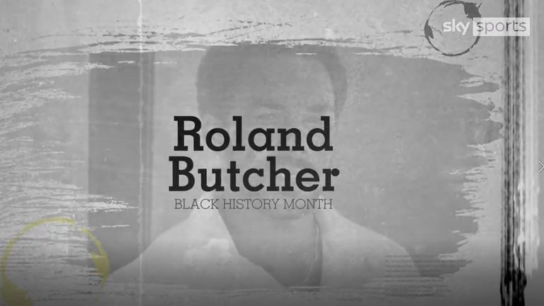 Former Middlesex batsman Roland Butcher was England's first black cricketer and scored a 36-ball fifty against a quality Australia attack on his ODI debut