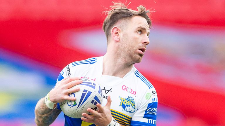 Leeds full-back Richie Myler won the Lance Todd Trophy