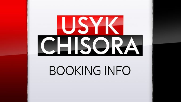 Oleksandr Usyk vs Derek Chisora is live on Sky Sports Box Office