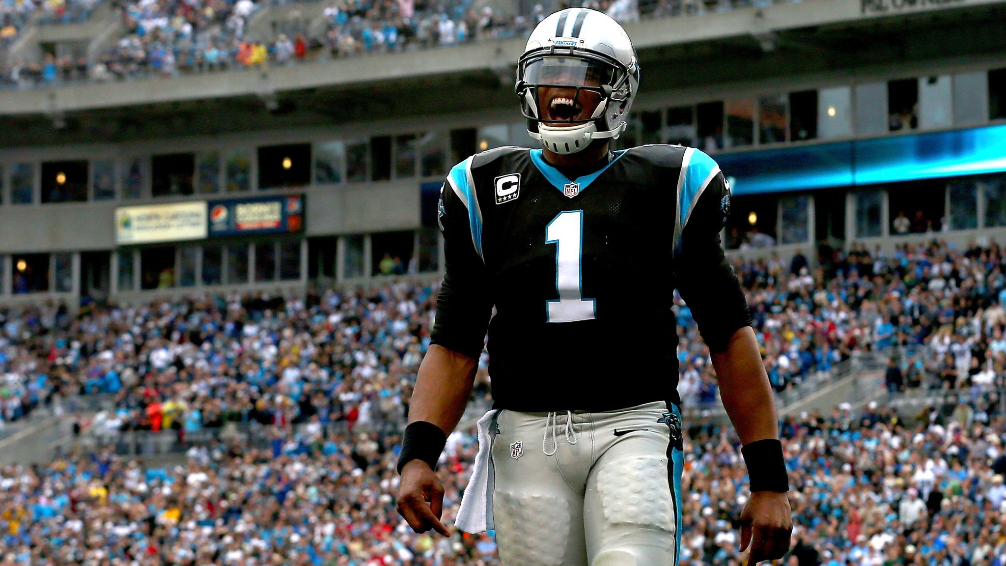 Download Cam Newton From Carolina Panthers Wallpaper