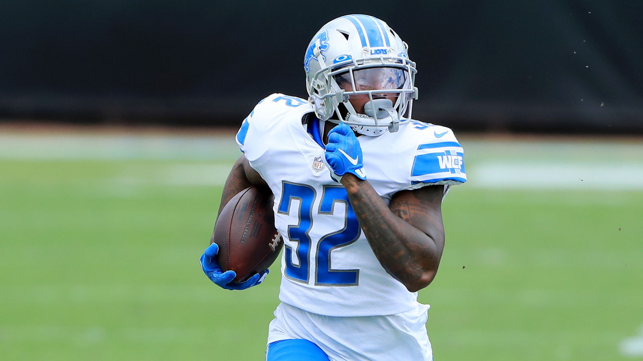 Detroit Lions: Kerryon Johnson to battle with D'Andre Swift for