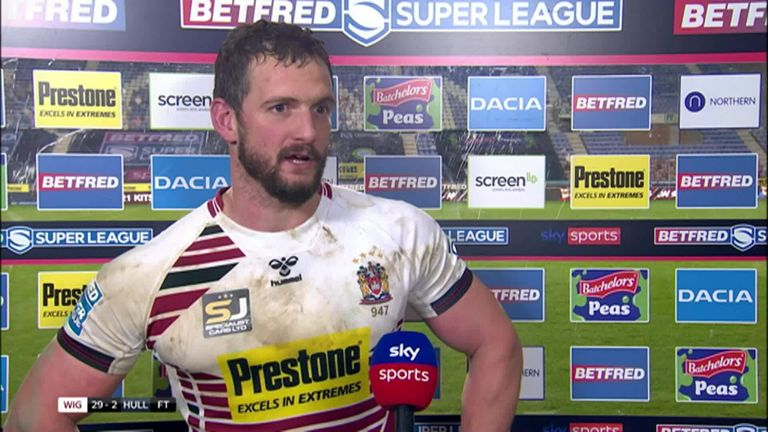 Sean O'Loughlin admits he's 'overwhelmed' to have reached the Grand Final in what will be his final appearance for Wigan before his retirement