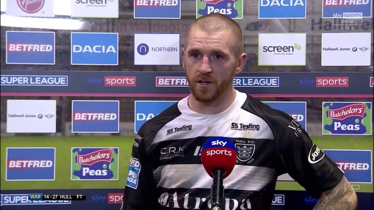 Man of the match Marc Sneyd was delighted Hull were able to prove some doubters wrong against Warrington