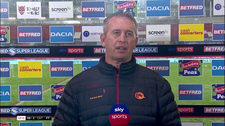 Steve McNamara felt it was a harsh end to Catalans' season after they went down 48-2 to St Helens 