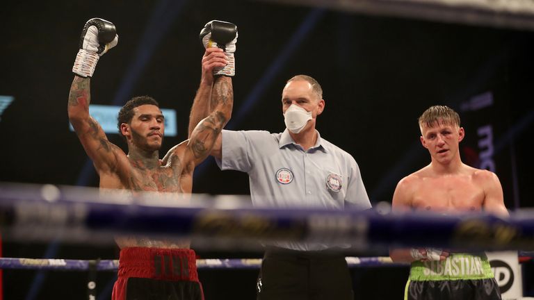 Benn won via unanimous decision
