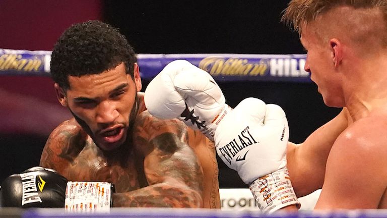Benn tested Formella's durability with his sustained aggression