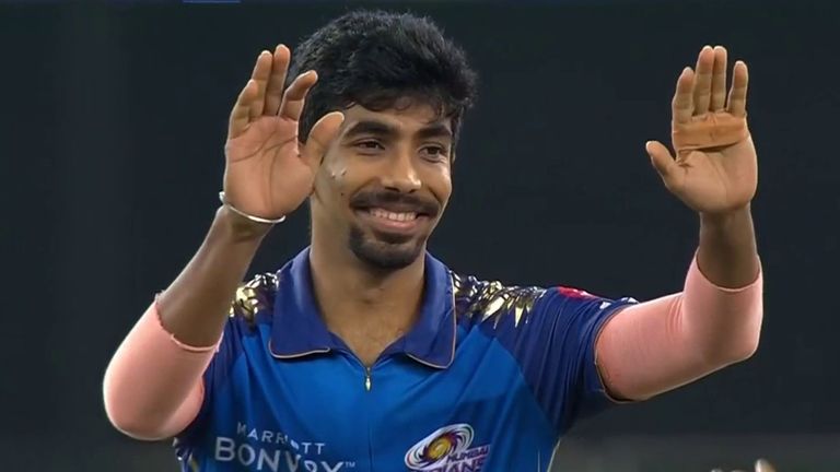 India fast bowler Jasprit Bumrah plays for defending champions Mumbai Indians