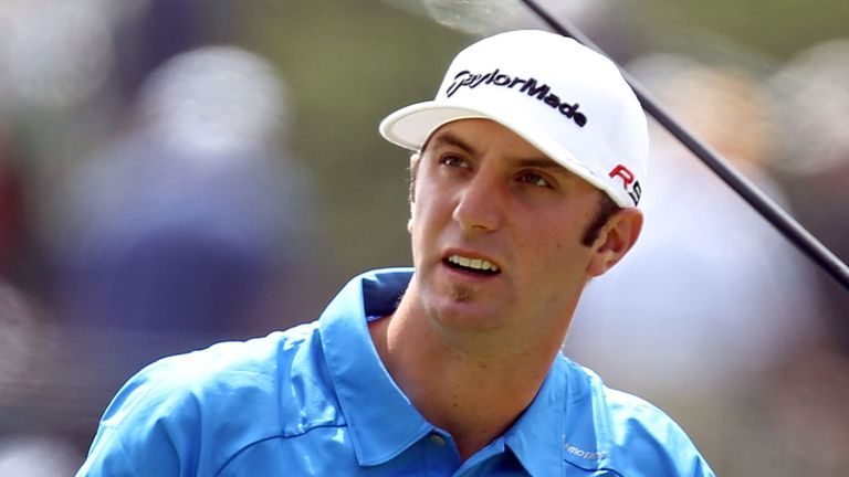 Dustin Johnson finished the week out of five at Pebble Beach