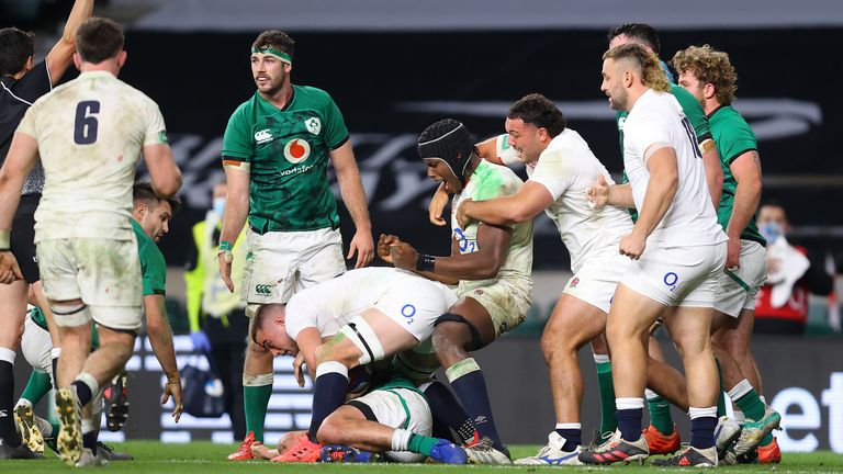 Time and again, England repelled Ireland attacks with crucial breakdown steals