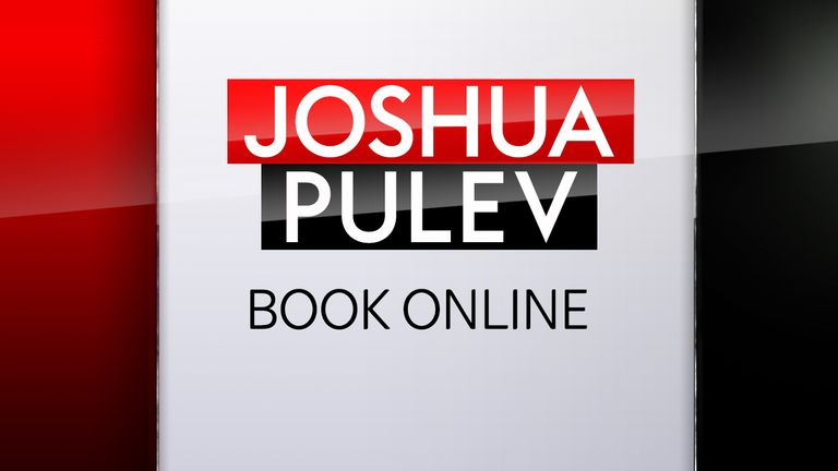 You can book Anthony Joshua vs Kubrat Pulev now!