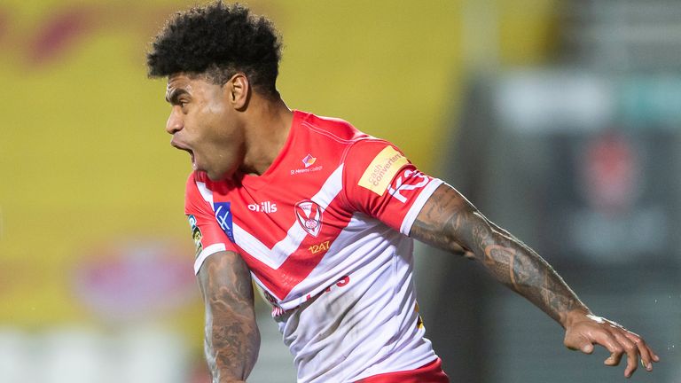 Naiqama then notched St Helens' second and third tries either side of half-time to put them in control 