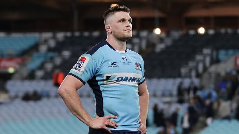 Waratahs flanker Lachlan Swinton is in for his first Wallabies cap