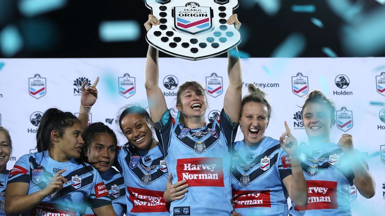 New South Wales are the reigning Women's State of Origin champions