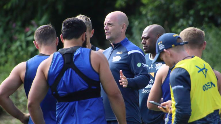 Richard Agar is happy to let his senior players do the talking pre-match on Friday