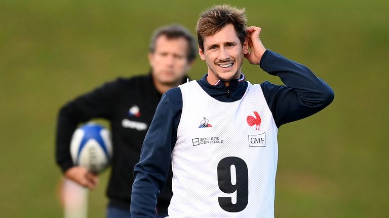 Scrum-half Baptiste Serin will captain a very inexperienced France team on Saturday 