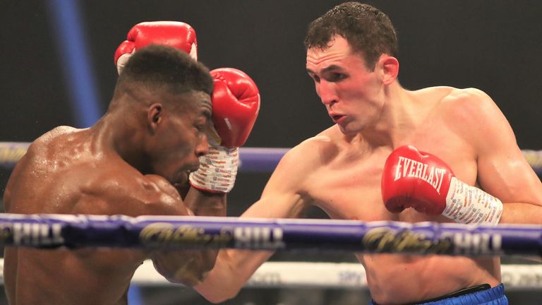 Thomas Whittaker-Hart beat Jermaine Springer in opening fight on the bill