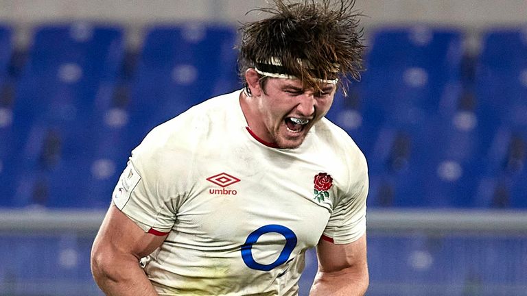 Tom Curry starts for England as one of four changes to his test with Ireland 