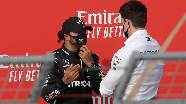 Mercedes boss Toto Wolff admits he is still unsure about his future in the sport, after collecting a record seventh consecutive constructors' championship