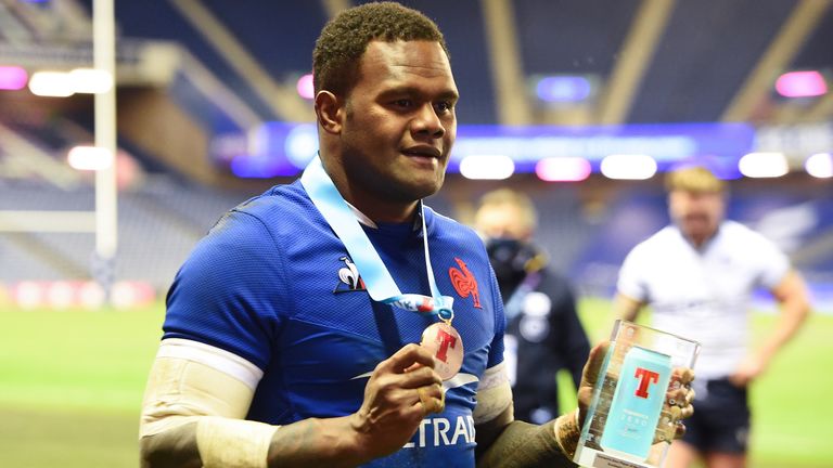 Virimi Vakatawa scored the only try as France registered a deserved Autumn Nations Cup win at Murrayfield 