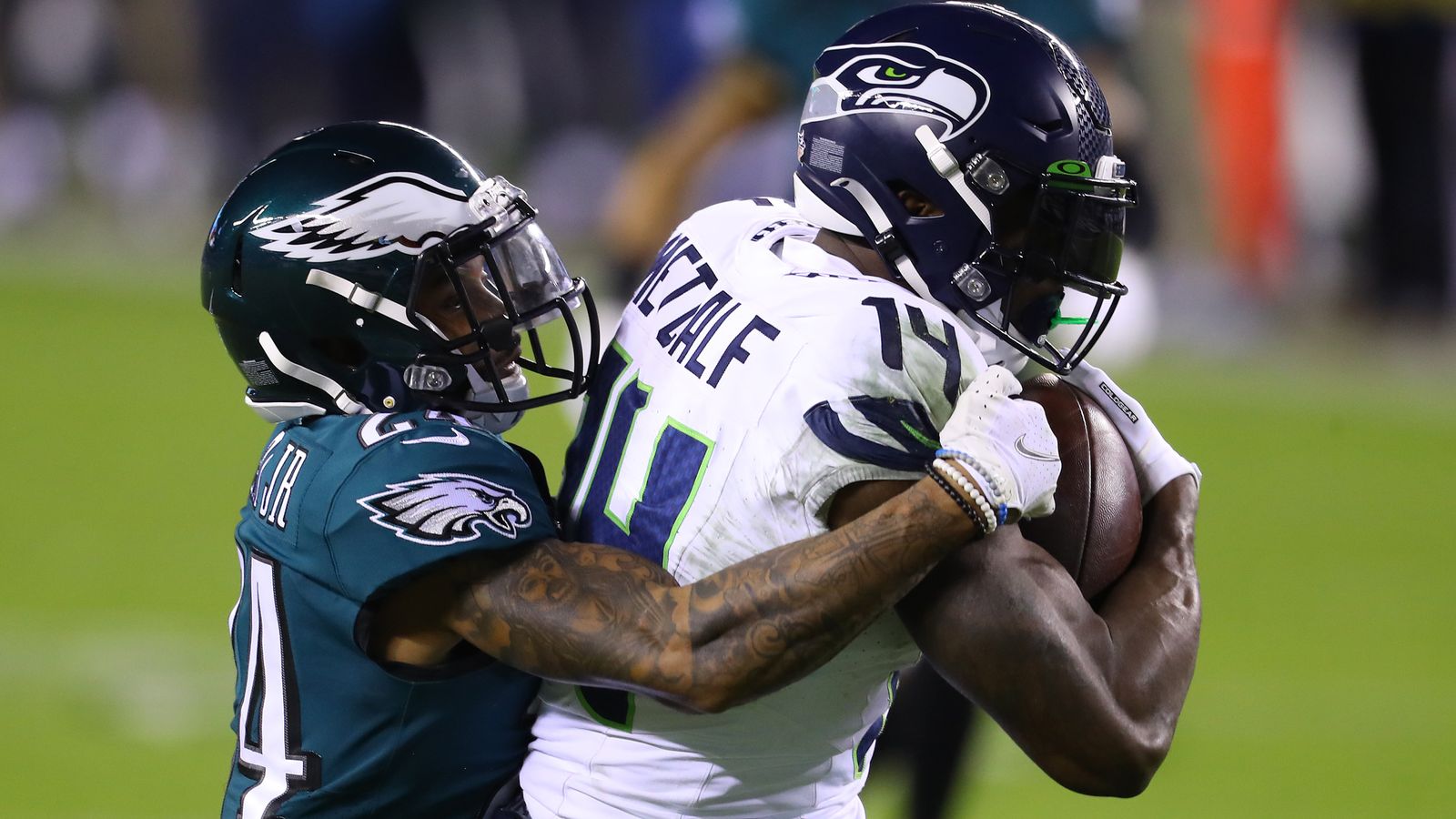 Seattle Seahawks 23-17 Philadelphia Eagles: DK Metcalf ...