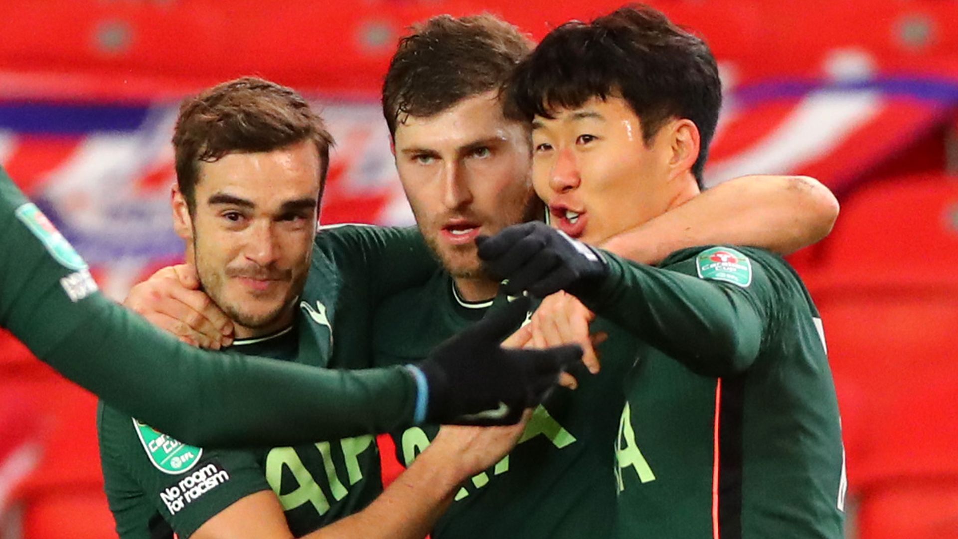 Spurs ease past Stoke to reach last four