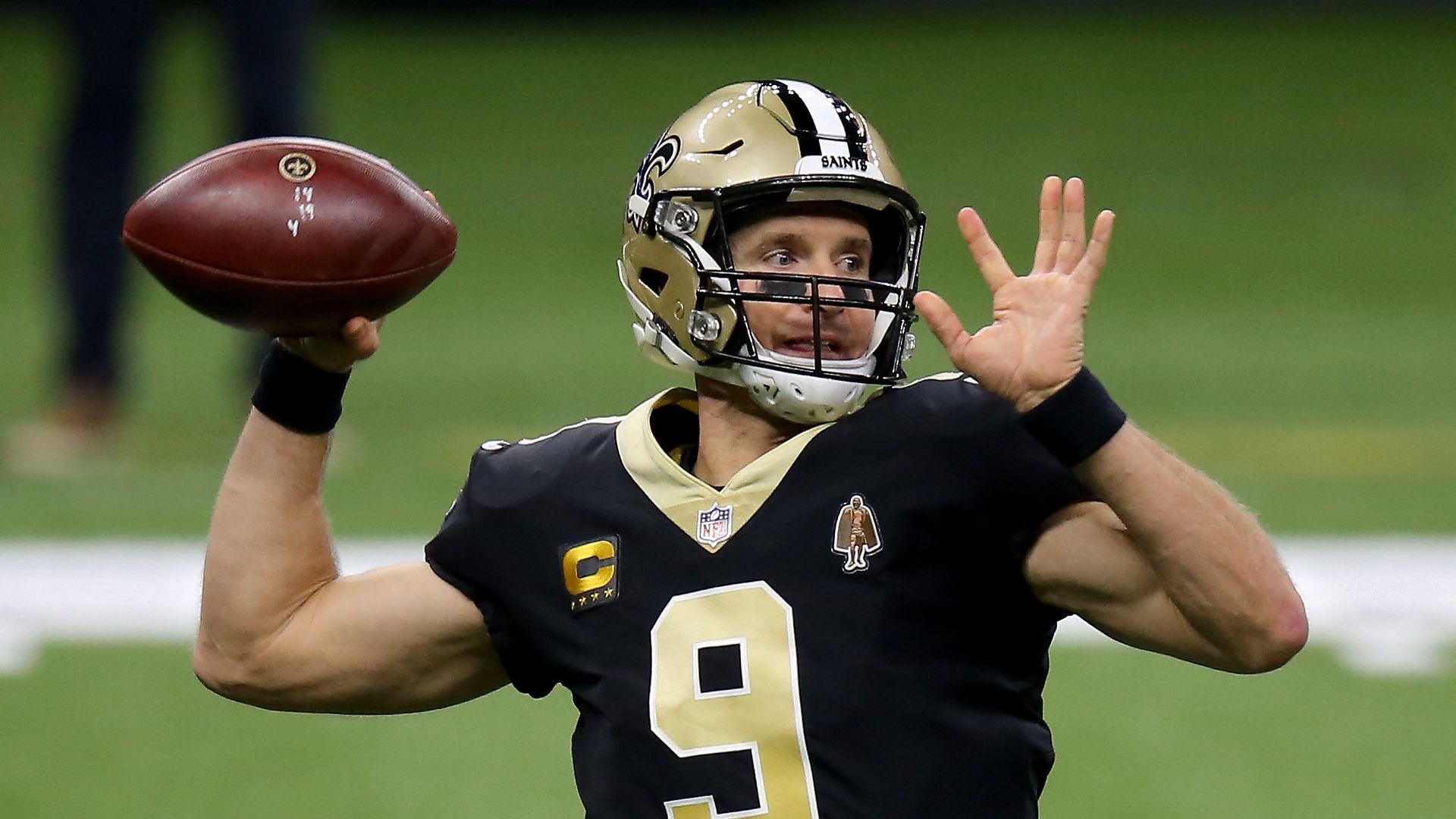 Brees back at Saints practice after injury