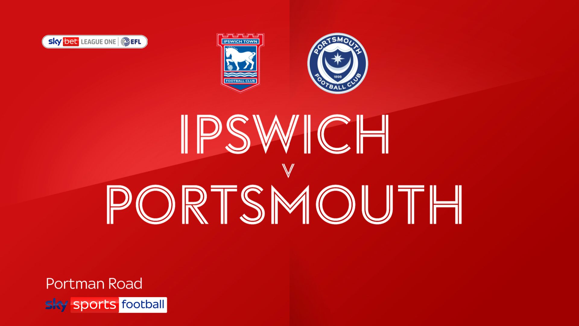 Portsmouth beat Ipswich to move third