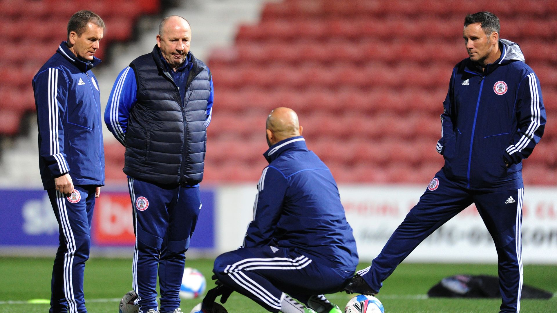 How clubs trained on Christmas Day