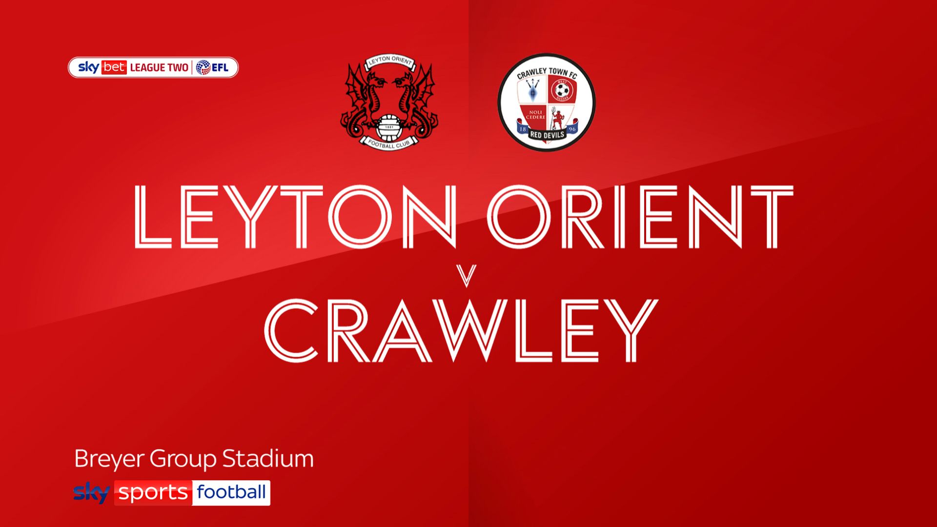 Francomb, Appiah fire Crawley past Orient