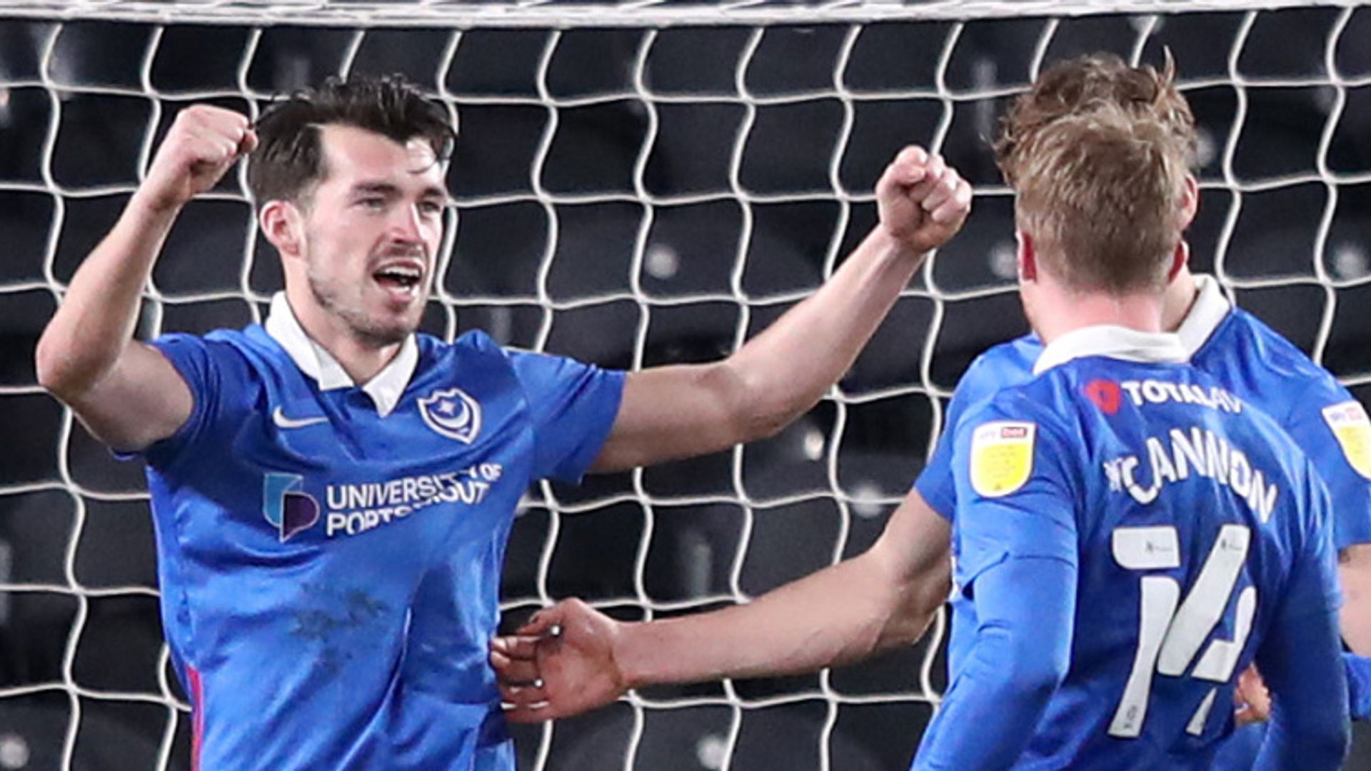 Hull score two own goals as Portsmouth move top Hull score two own goals as Portsmouth move top