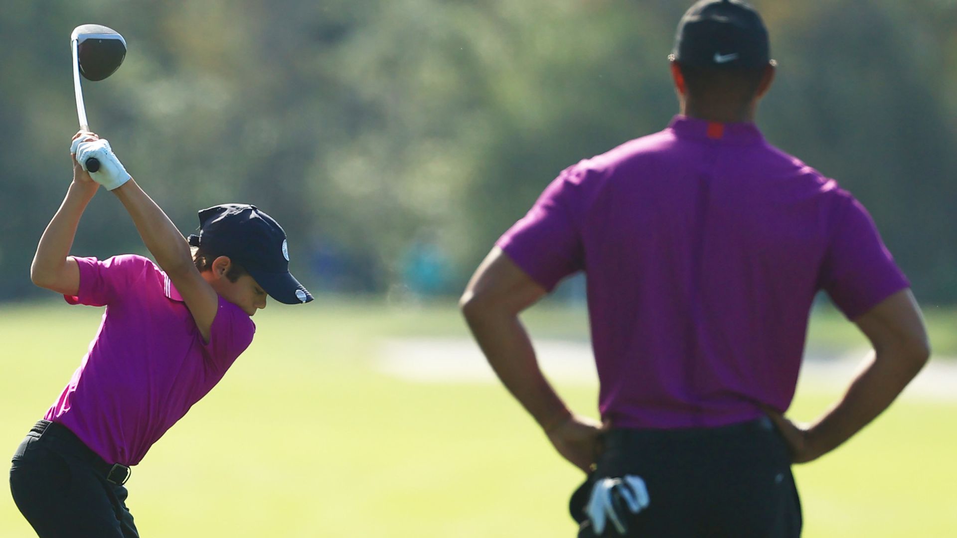 Team Woods four back at PNC Championship