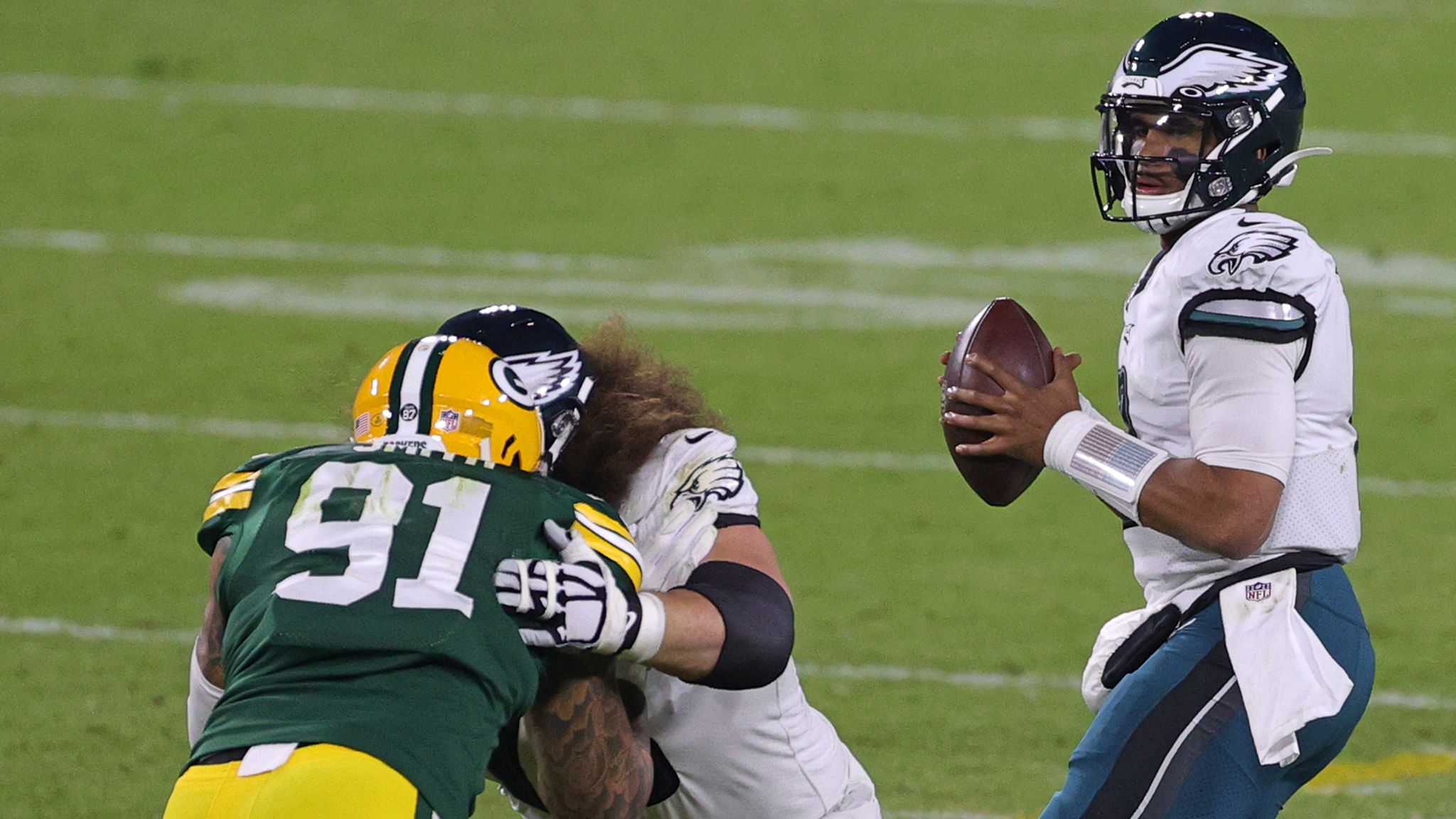 Green Bay Packers top Philadelphia Eagles 30-16