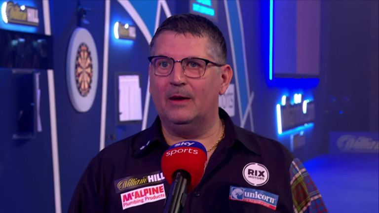 Speaking after his win over Devon Peterson, Gary Anderson told Sky Sports Darts that he has thought about retiring, but is keen to continue for the foreseeable future
