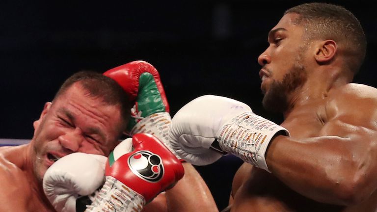 Anthony Joshua KO'd Kubrat Pulev