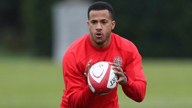 Anthony Watson has come in to start on the right wing for Sunday's Test