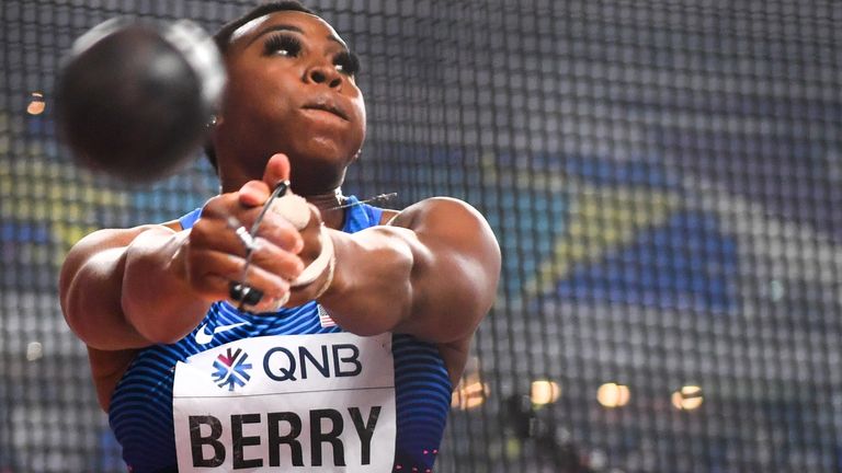 US hammer thrower Gwen Berry previously accused the USOPC of hypocrisy 