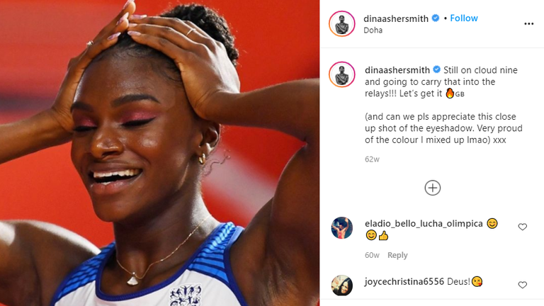 Dina Asher Smith Talks Body Image And Athleticism In Sky Sports 