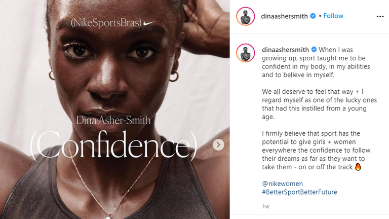 Dina Asher Smith Talks Body Image And Athleticism In Sky Sports 