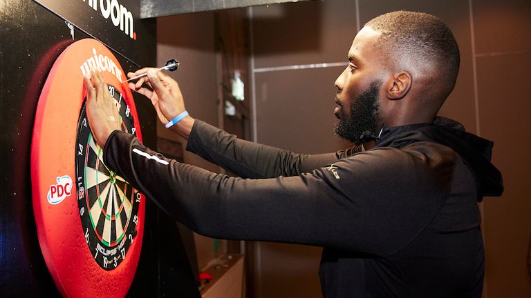 Lawrence Okolie aiming at the bullseye