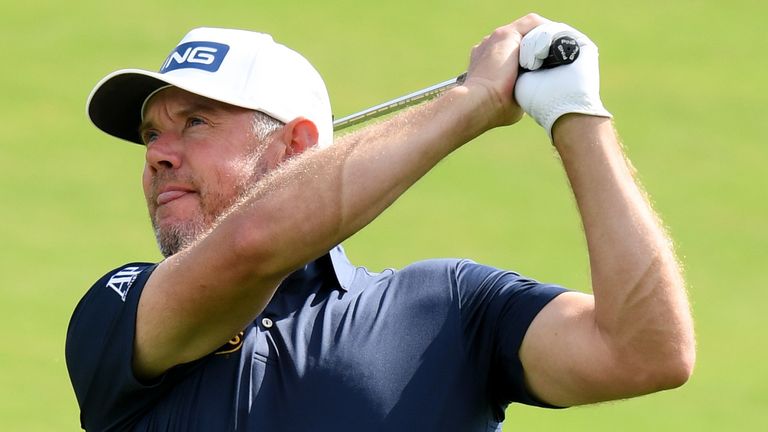 Lee Westwood estuvo entre los golfistas que aparecieron en el video especial