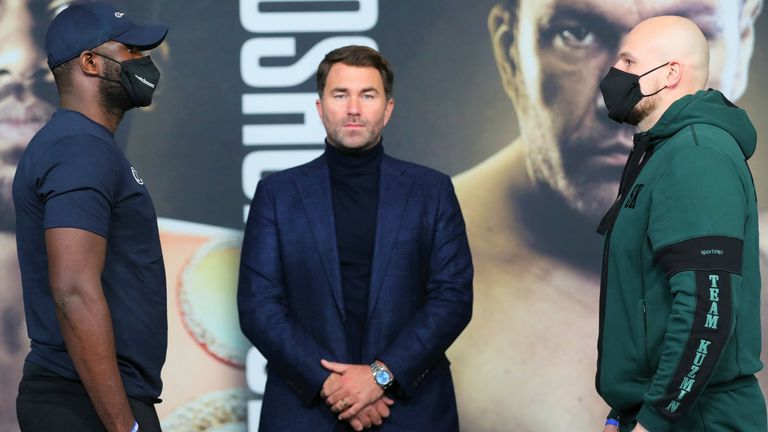 Martin Bakole battles Sergey Kuzmin for WBC international belt