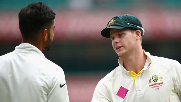 Australia's Steve Smith won the men's Test award