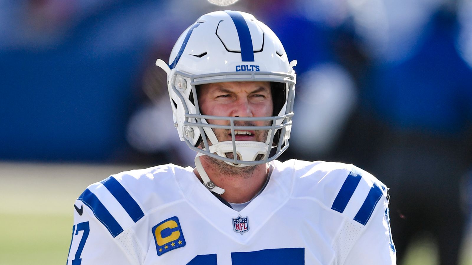 Indianapolis Colts quarterback Philip Rivers coy over future after
