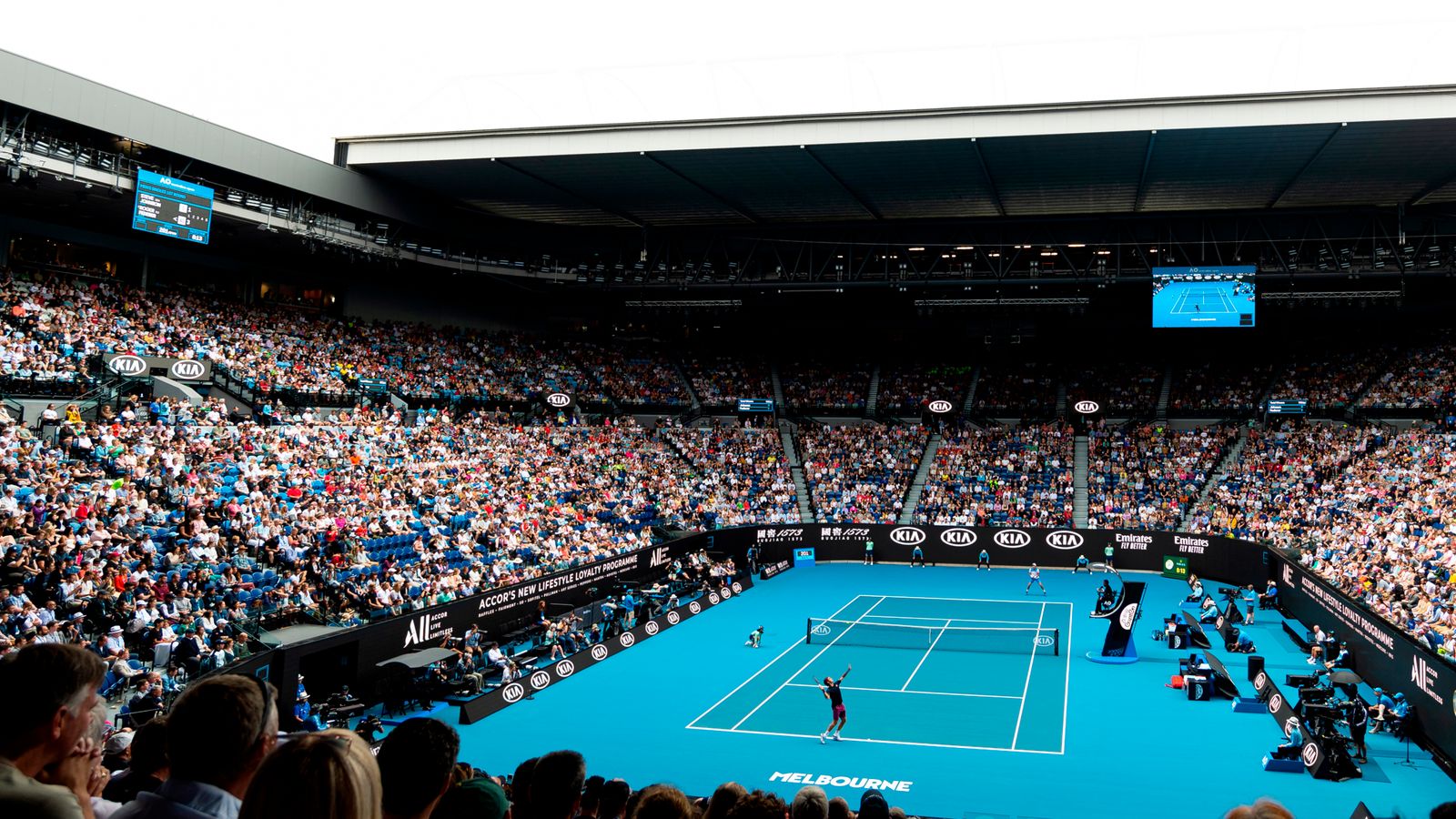 Australian Open to 30,000 fans a day at Melbourne Park | Tennis News | Sky Sports