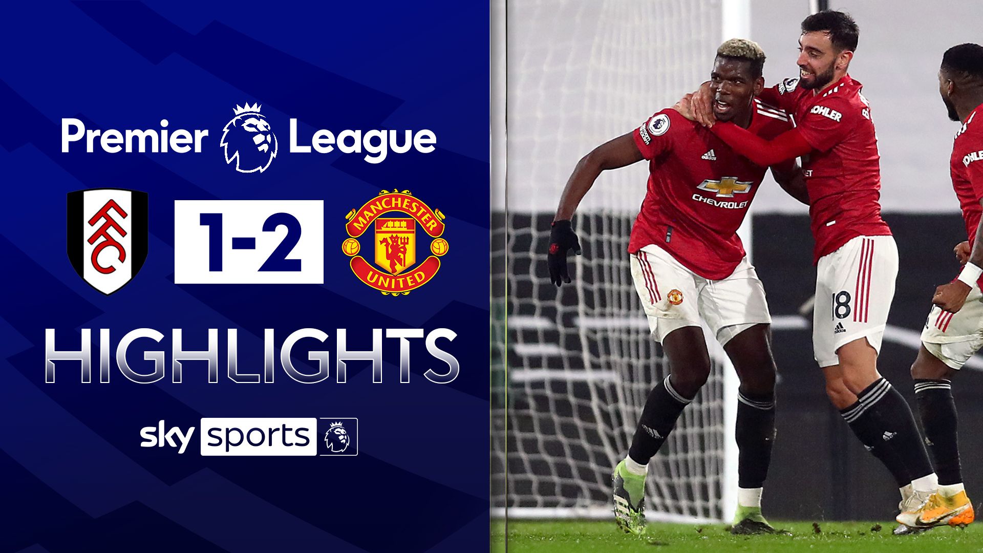 Pogba screamer sends Man Utd top