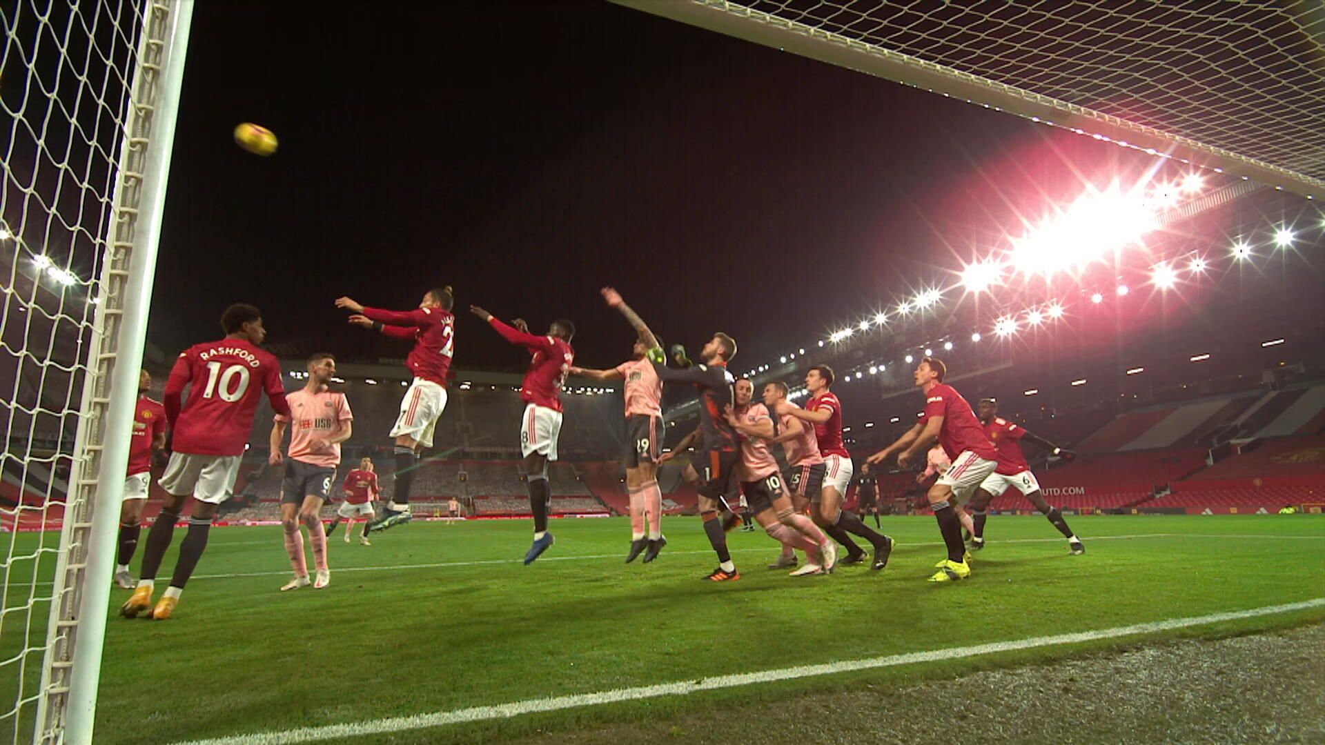Was De Gea fouled for Sheff Utd goal?