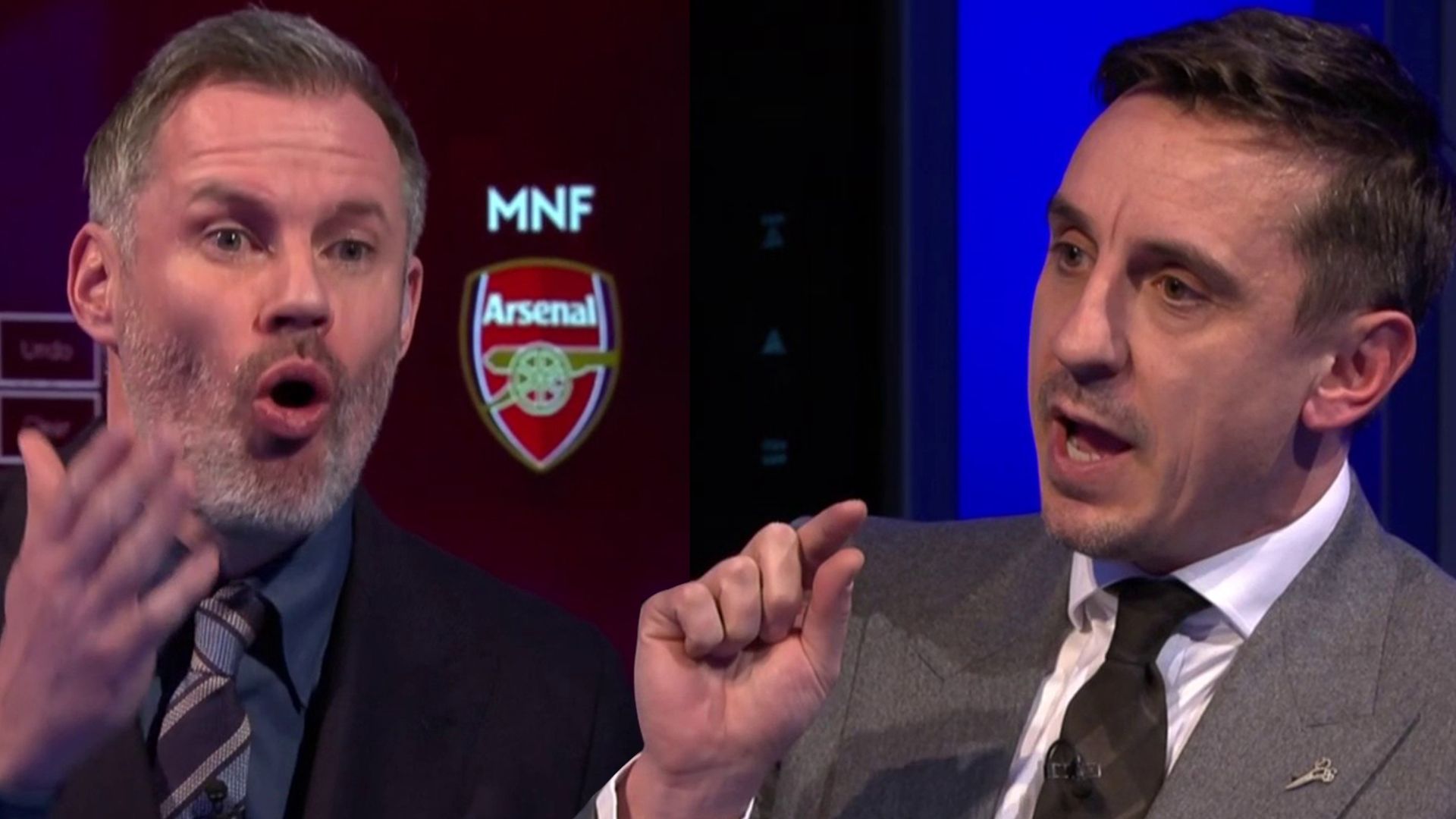 In full: Carra and Nev clash over Man Utd's Anfield performance